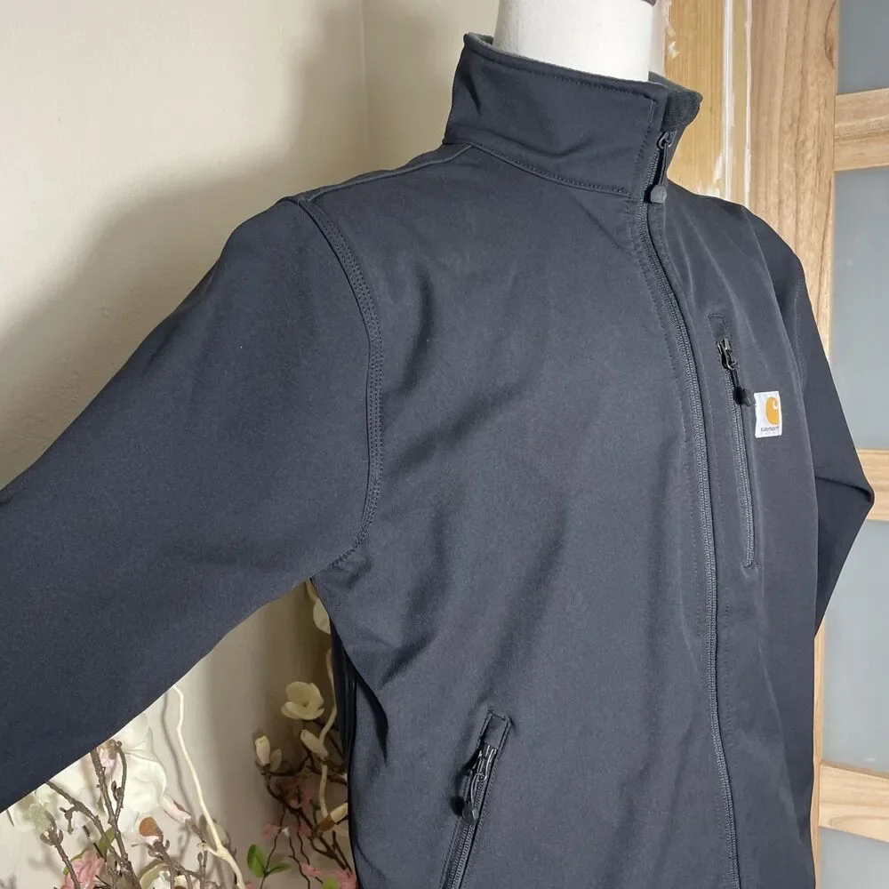 Carhartt Workwear Jacket Men’s Large Loose Fit Fleece Lined Insulated Full Zip